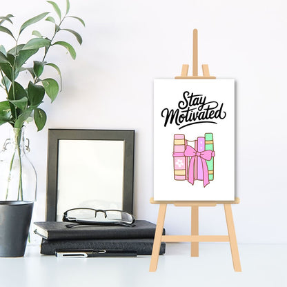 Bookish Motivational Quotes Desk Cards featuring inspiring messages by ANEA.