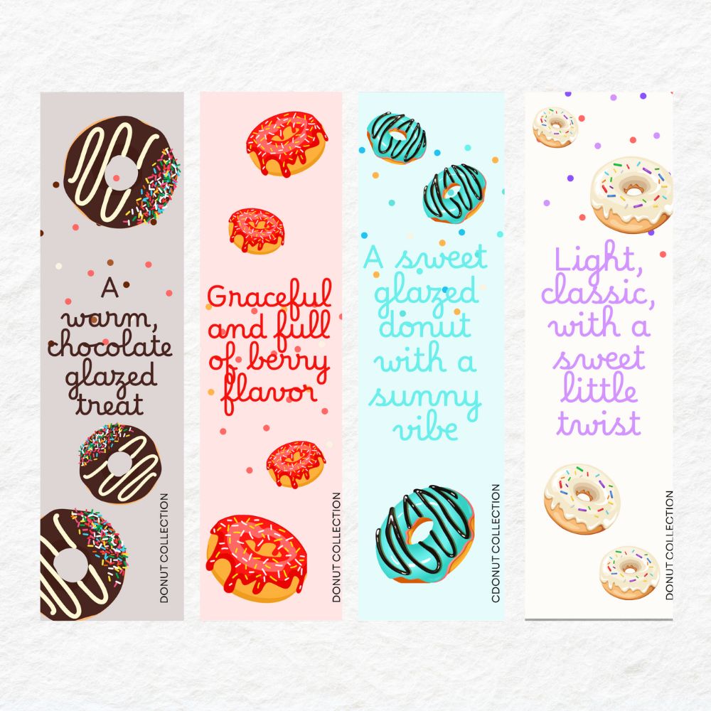 Donut Collection Bookmarks
