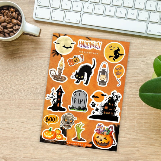 HALLOWEEN STICKER SHEET