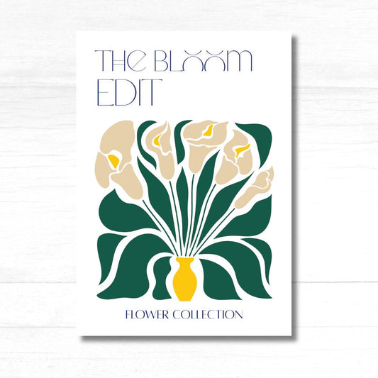 The Bloom Edit 7 Floral Poster