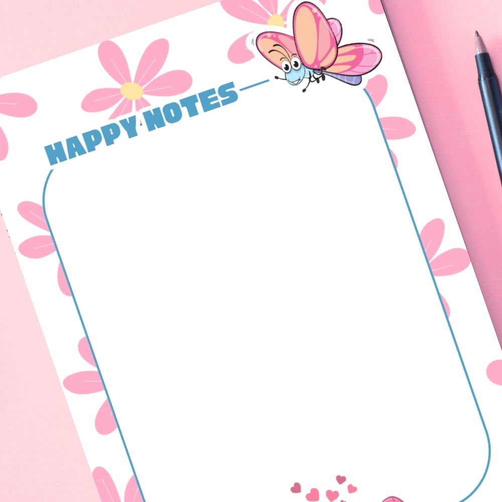 CUTE SNAIL PERSONALISED A6 NOTEPAD