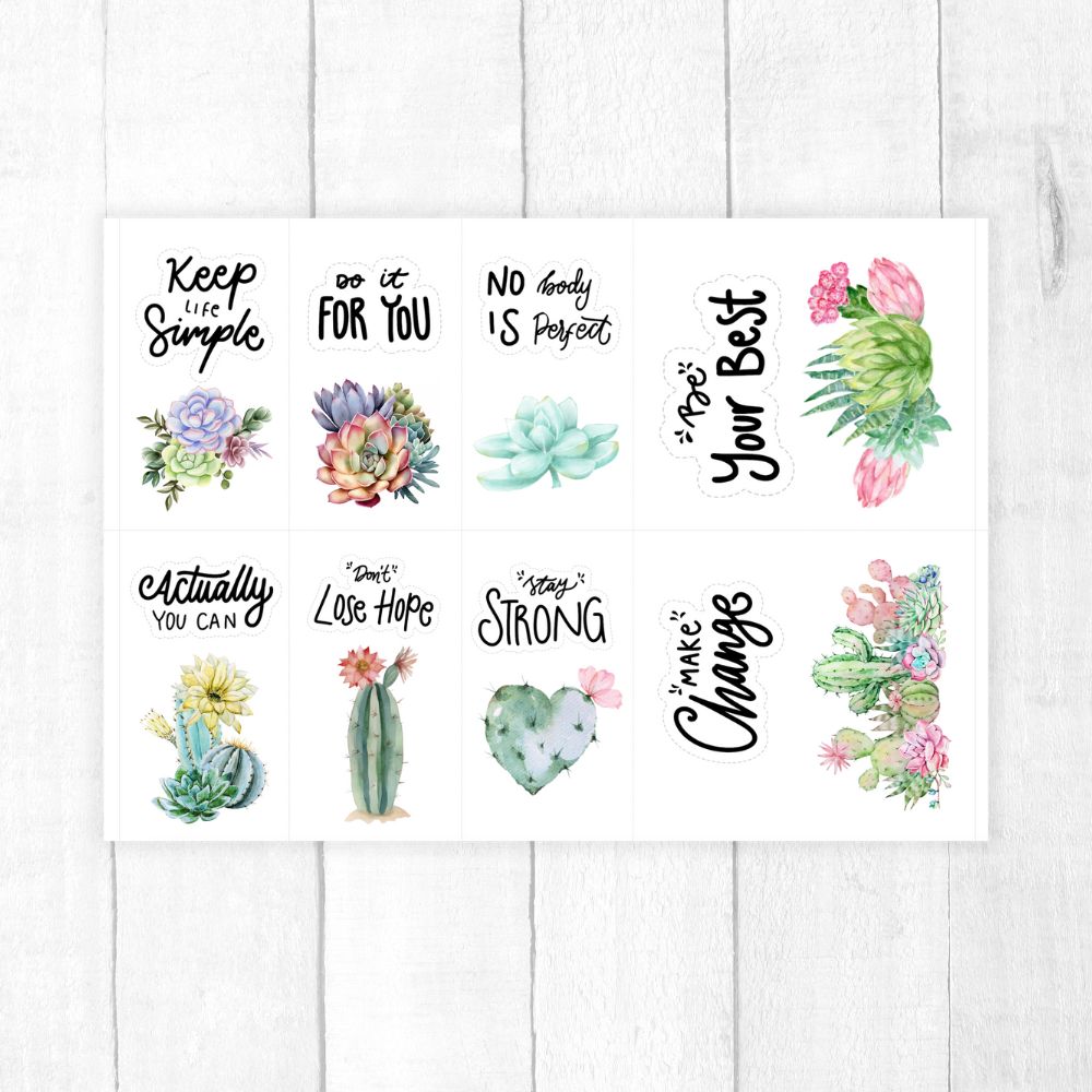 Sticker Club July 2025 Subscription Plan – ANEA’s monthly set featuring themed sticker designs in various sizes and finishes.