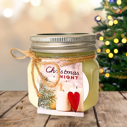 CHRISTMAS NIGHT NATURAL SOY CANDLE JAR