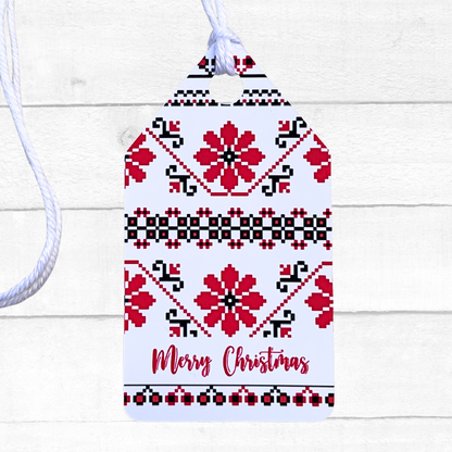 Christmas Sweater Christmas Gift Tag Set