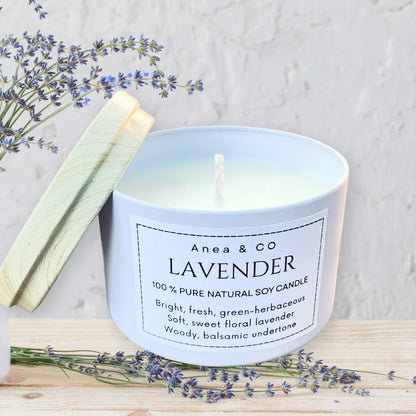 LAVENDER NATURAL SOY CANDLE