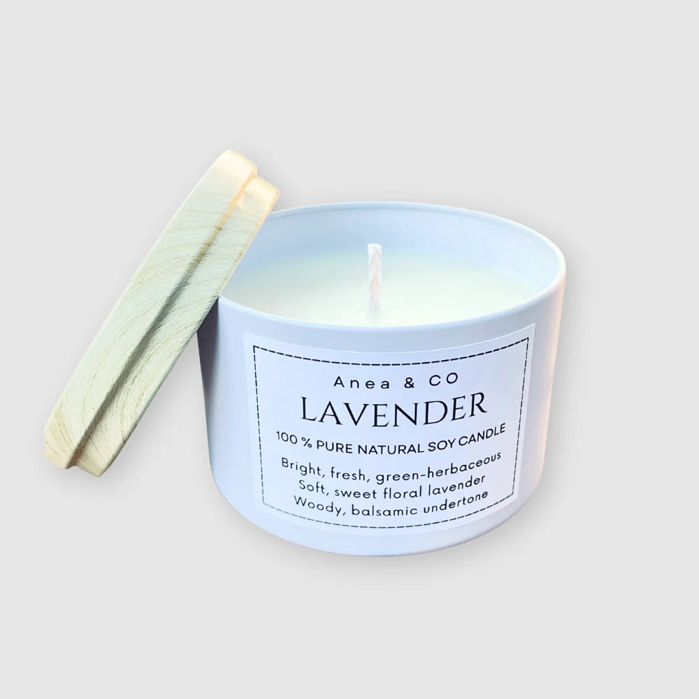 LAVENDER NATURAL SOY CANDLE