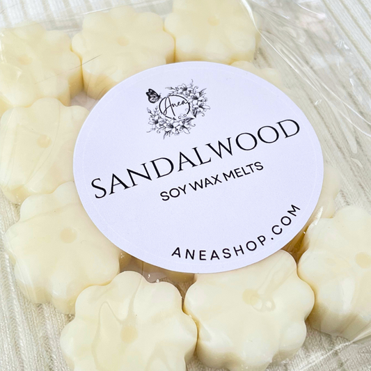 SANDALWOOD CREAM MINI WAX MELTS 