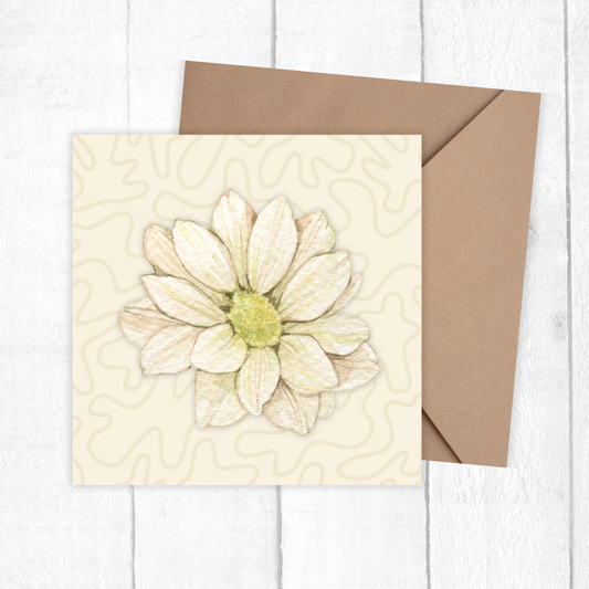The Floral Birthday Card bursts with vibrant blooms, delicately illustrated to brighten any day. Perfect for birthdays, thank-yous, or just because, it’s a beautiful keepsake they’ll cherish long after the moment has passed—no watering required.