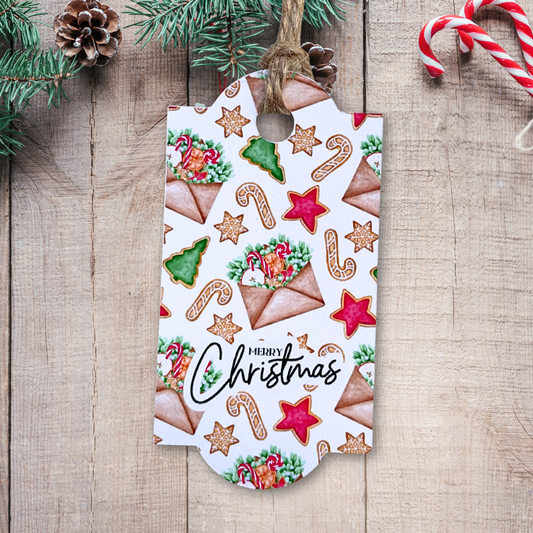Traditional Christmas Gift Tag Set
