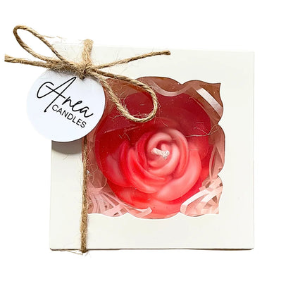RED ROSE FRAGRANCED CANDLE