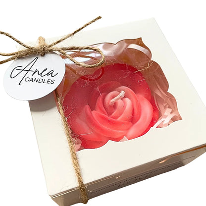 RED ROSE FRAGRANCED CANDLE