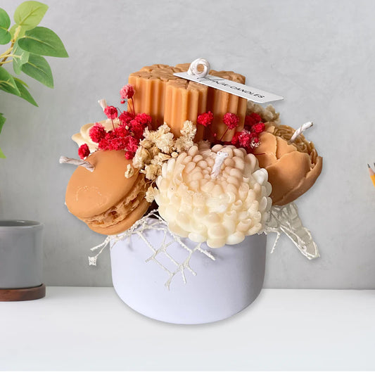 CHRISTMAS STAR CANDLE MINI BOUQUET