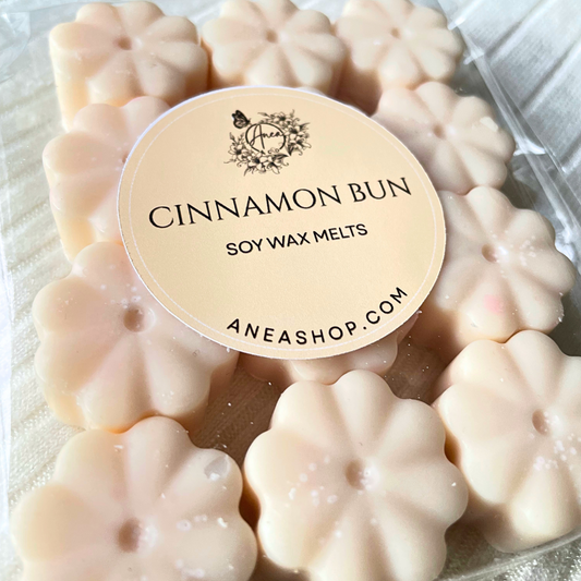 CINNAMON BUN FLOWERS WAX MELTS