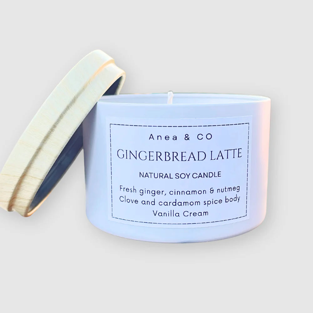 GINGERBREAD LATTE SOY CANDLE