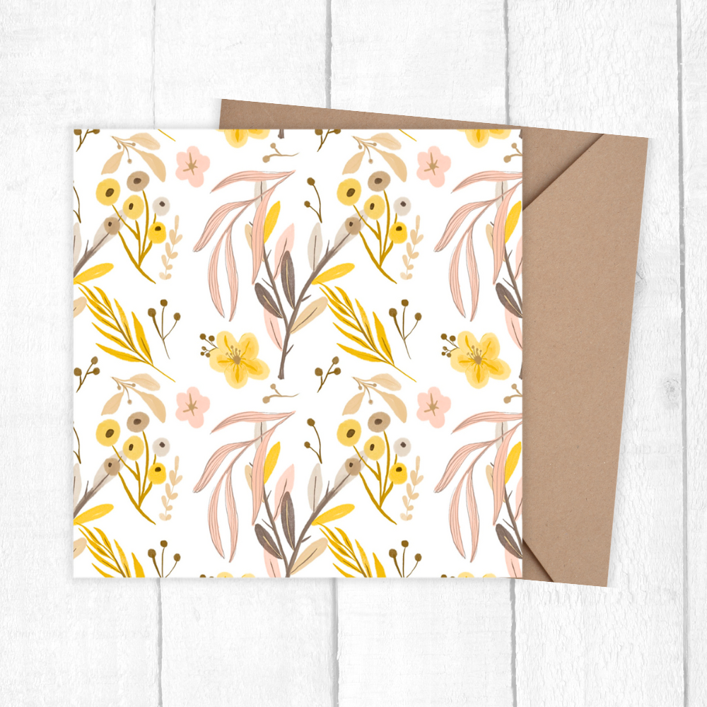 AUTUMN GREETING CARD