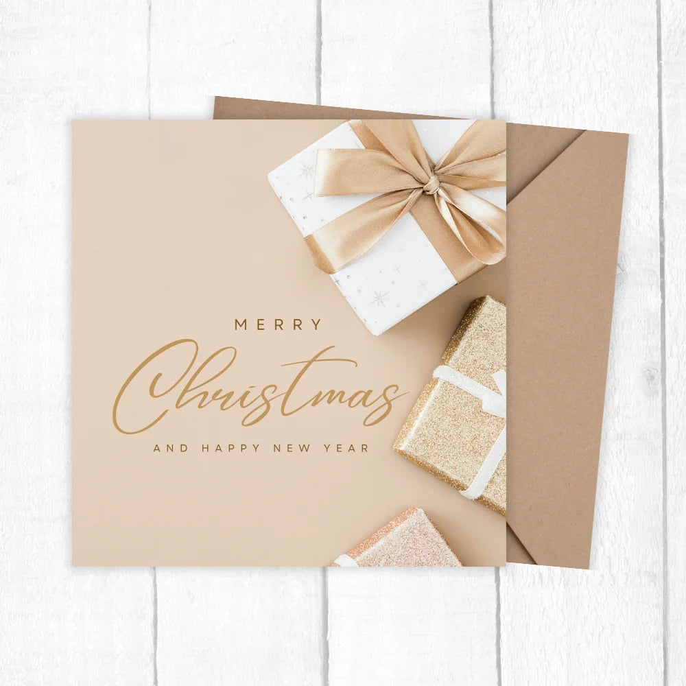GIFTS CHRISTMAS CARD