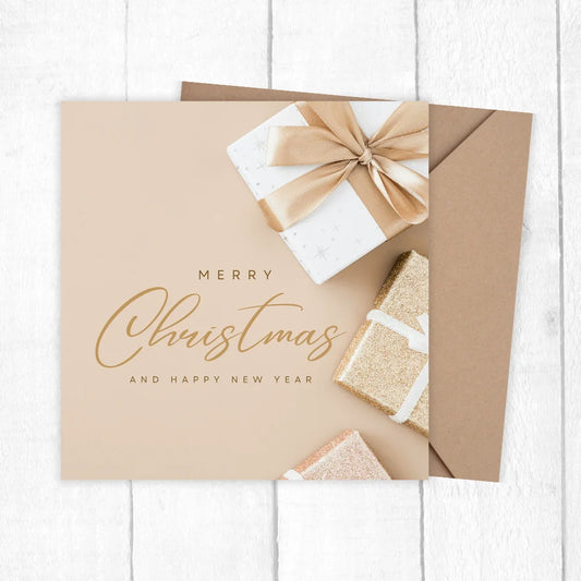 GIFTS CHRISTMAS CARD