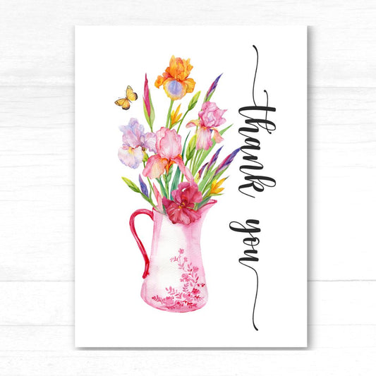 Snapdragons Thank You Card