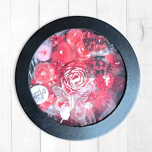 VALENTINE'S ROSES CANDLE GIFT BOX L