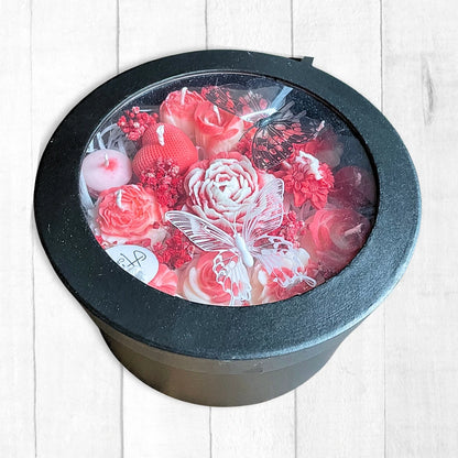 VALENTINE'S ROSES CANDLE GIFT BOX L