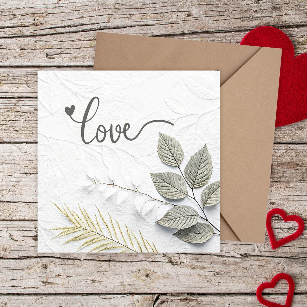 BOTANICAL LOVE II VALENTINE'S CARD