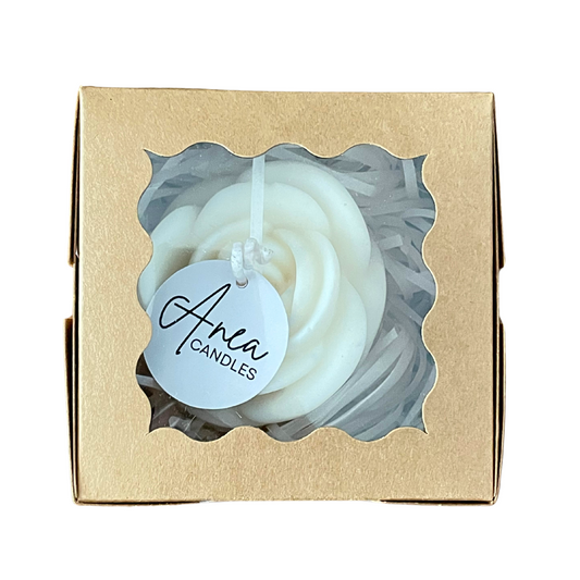 WHITE ROSE SNOW PIXIE CANDLE